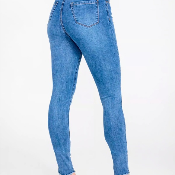 Alloy Apperal Tall And Fierce Skinny Raw Edge Jeans - Picture 4 of 10